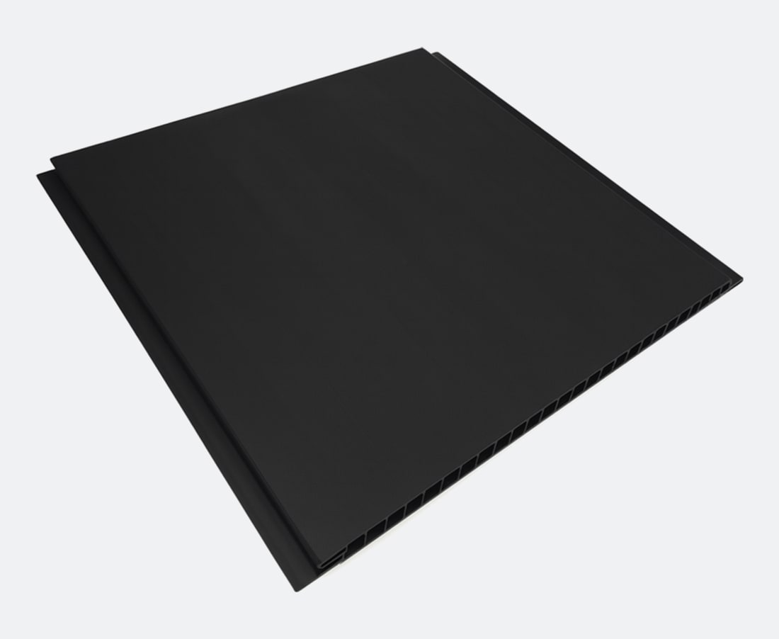 Forro PVC preto